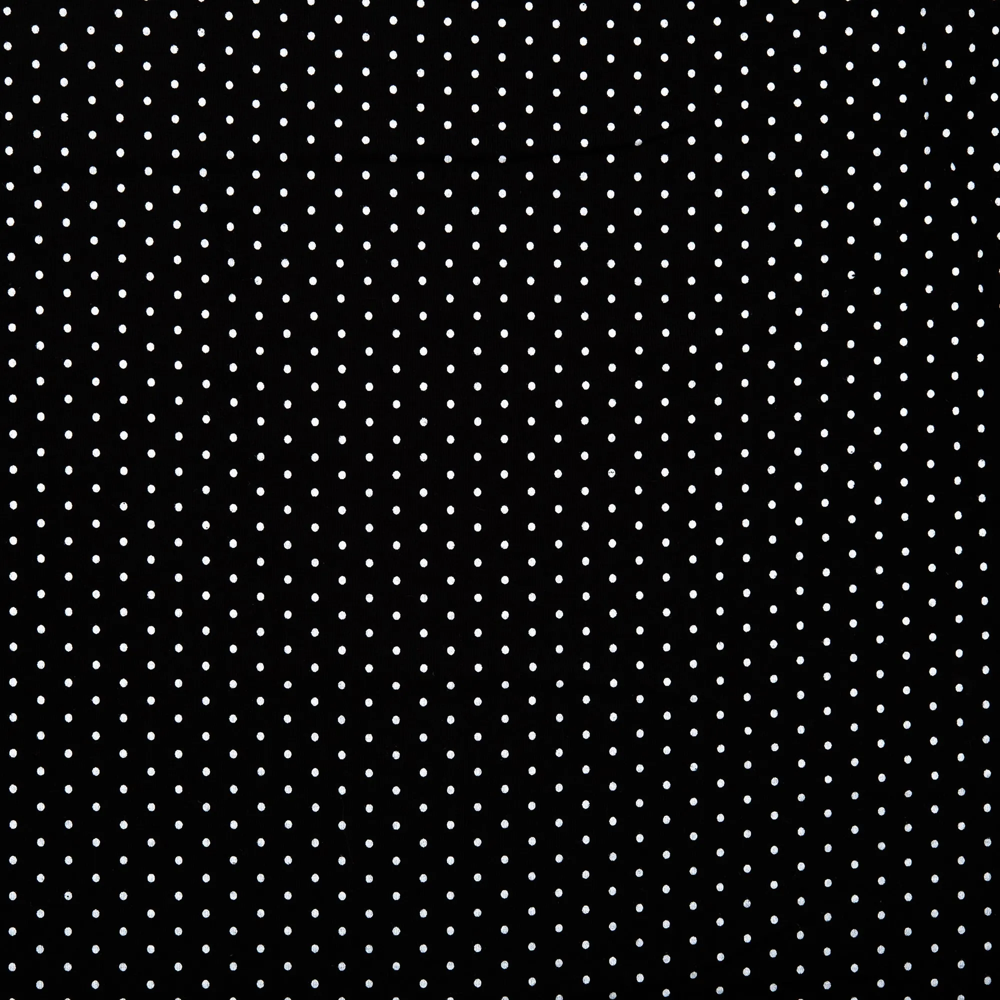 BAMBOO - Printed knit - Dots - Black