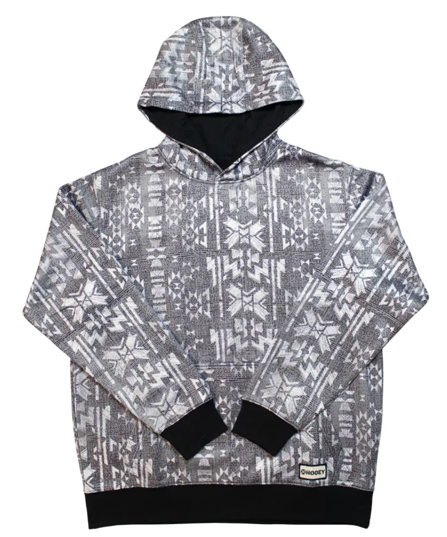 Boy's Hooey Mesa Hoody #HH1191GYWH