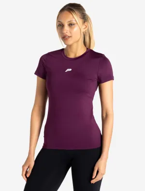 BreathEasy Full-Length T-Shirt - Purple