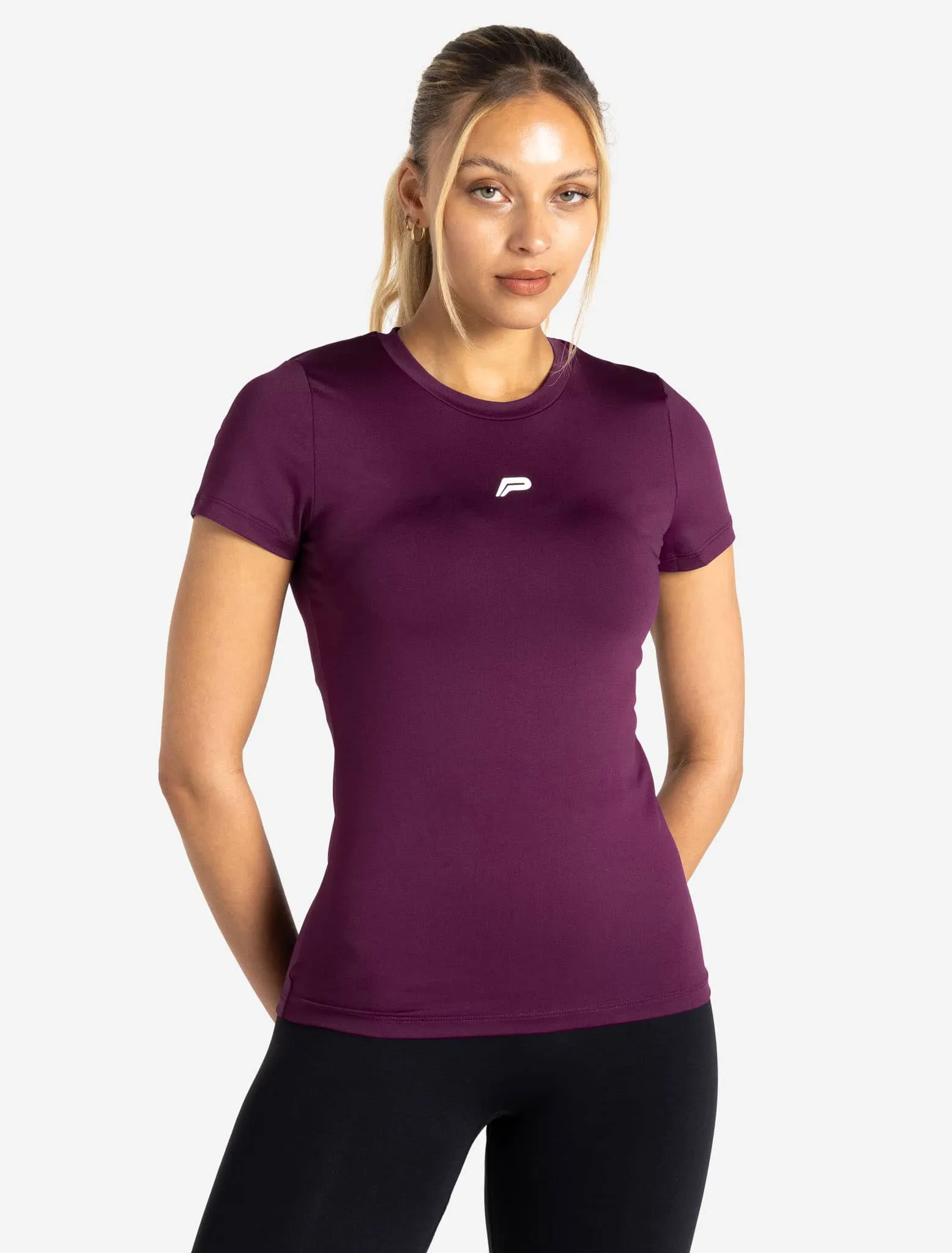 BreathEasy Full-Length T-Shirt - Purple