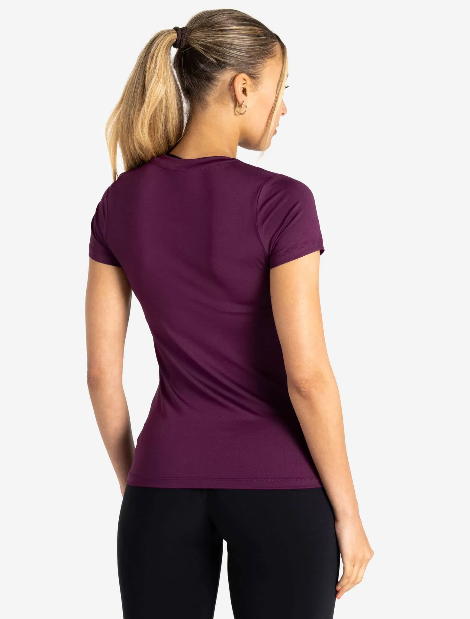 BreathEasy Full-Length T-Shirt - Purple