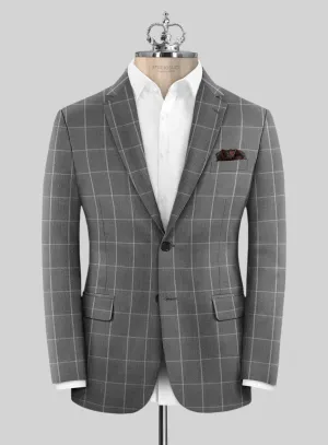 Bristol Lenato Gray Checks Jacket