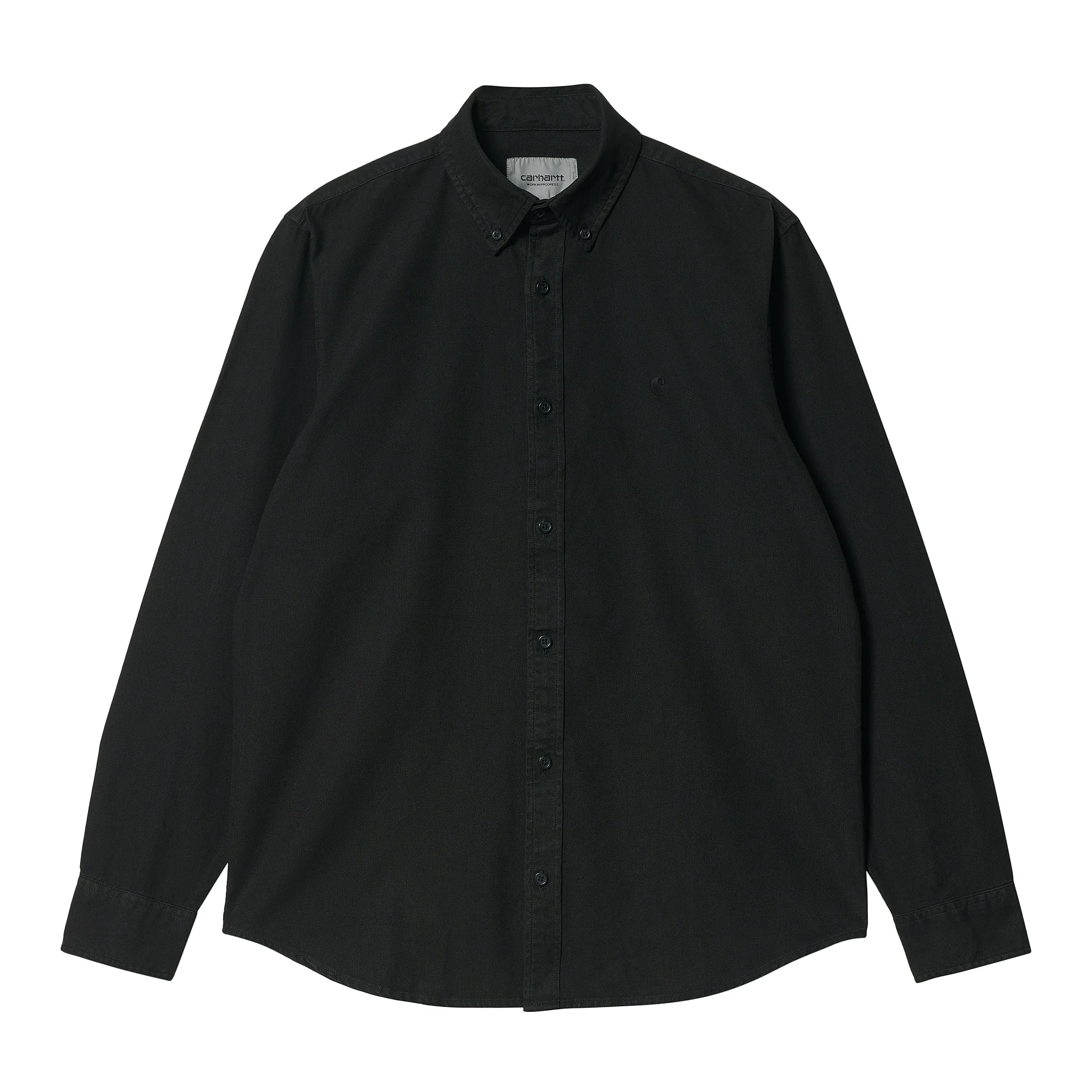 Carhartt WIP Bolton Shirt - Black Rinsed