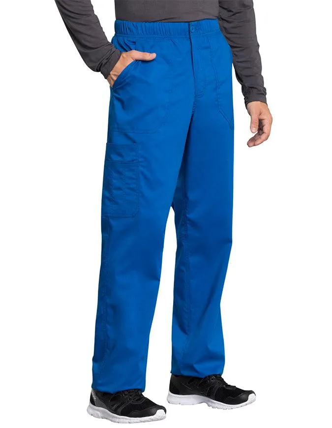 Cherokee Workwear Revolution Tech Men's Mid Rise Straight Leg Zip Fly Pant