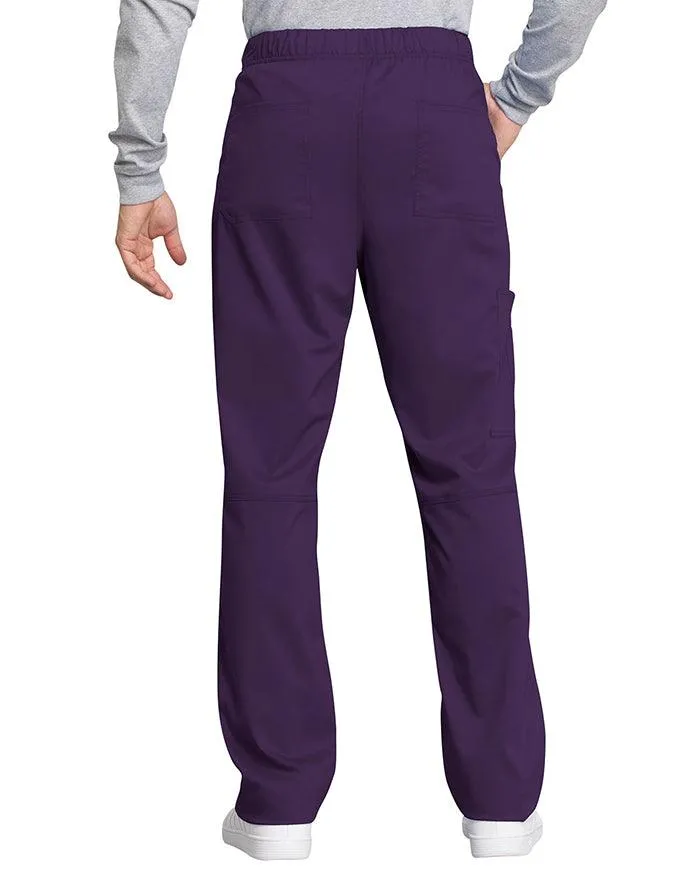 Cherokee Workwear Revolution Tech Men's Mid Rise Straight Leg Zip Fly Pant