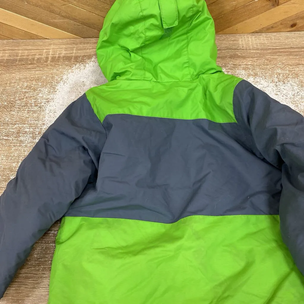 Columbia Boy's Insulated Jacket: Gray and Green-boys-6T