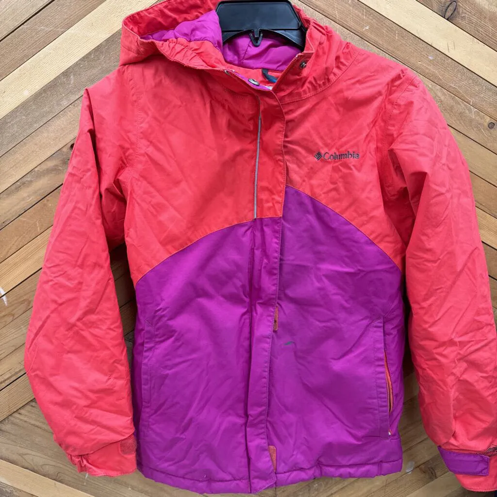 Columbia Sportswear Kids' Jacket: Pink/Purple-children-MD