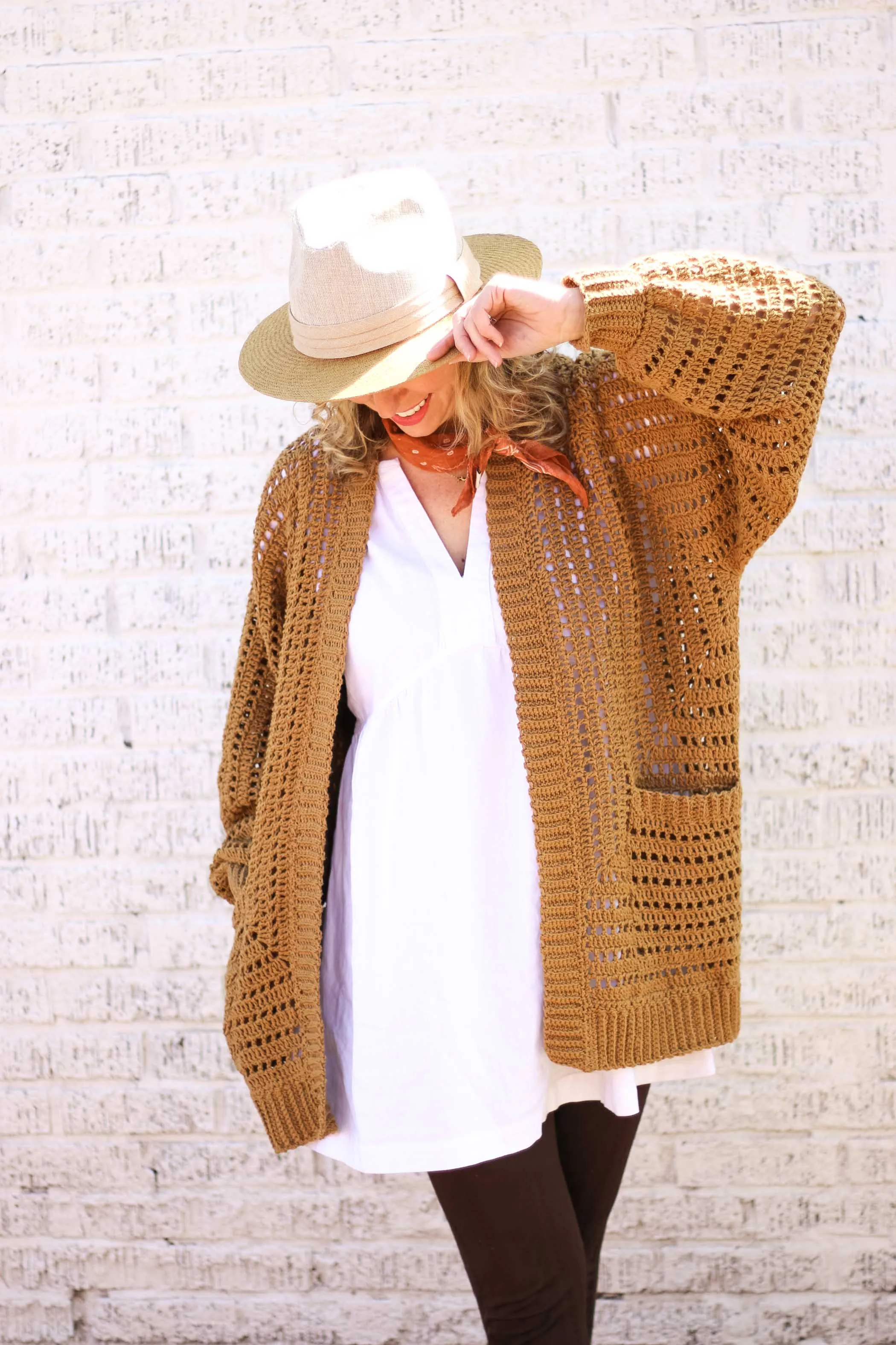 Day Date Cardigan Crochet Pattern