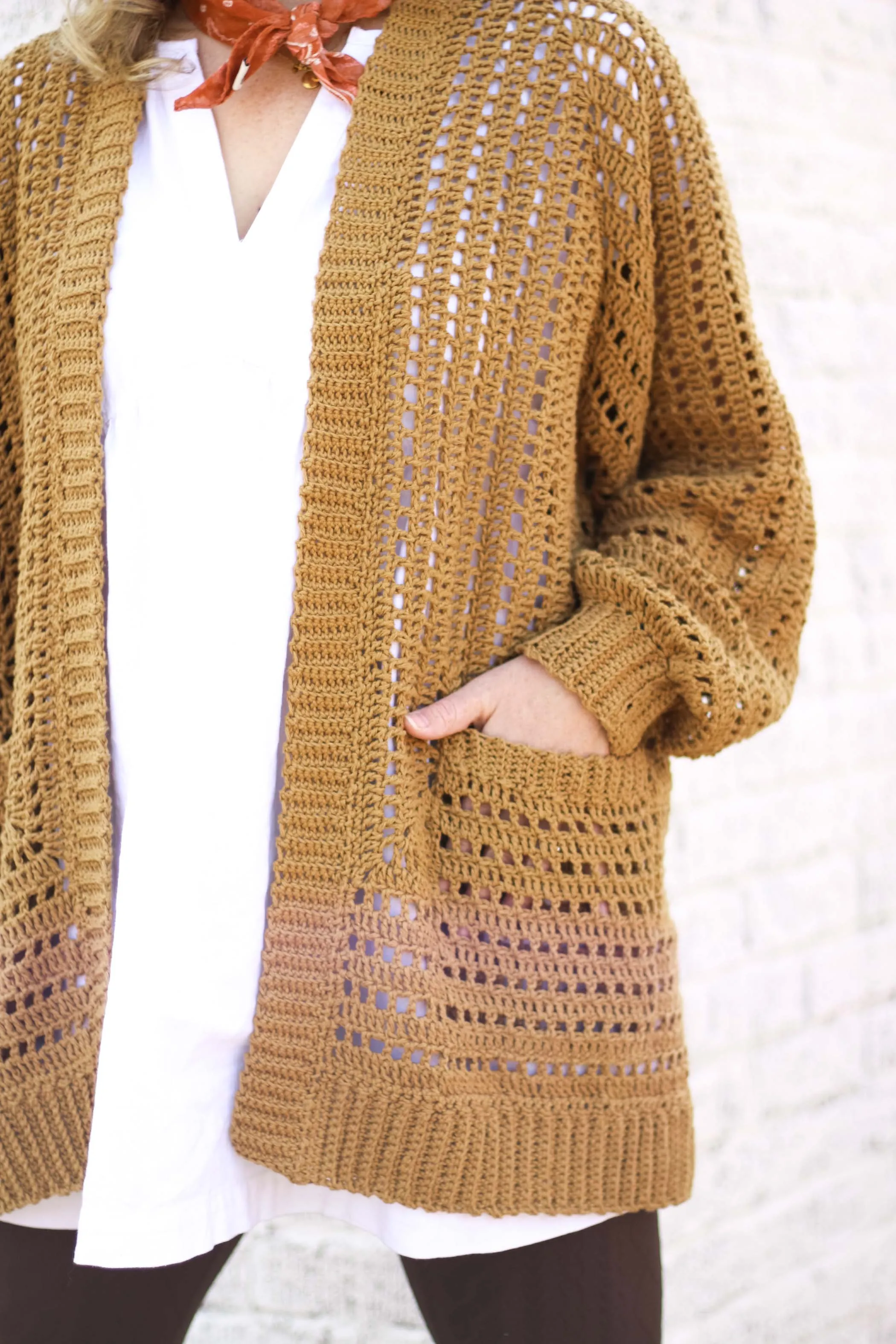 Day Date Cardigan Crochet Pattern