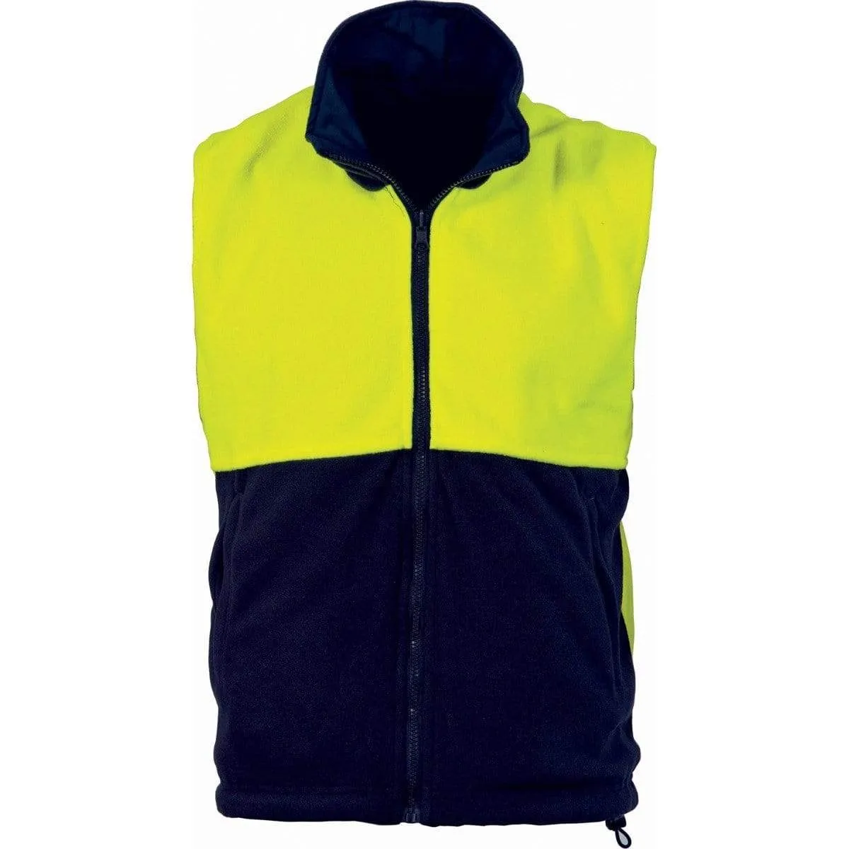 Dnc Workwear Hi-vis Two Tone Reversible Vest - 3826