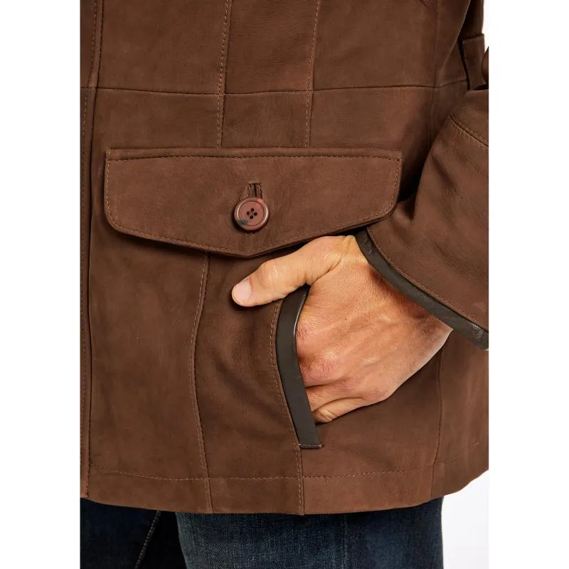 Dubarry Moore Leather Jacket - Walnut