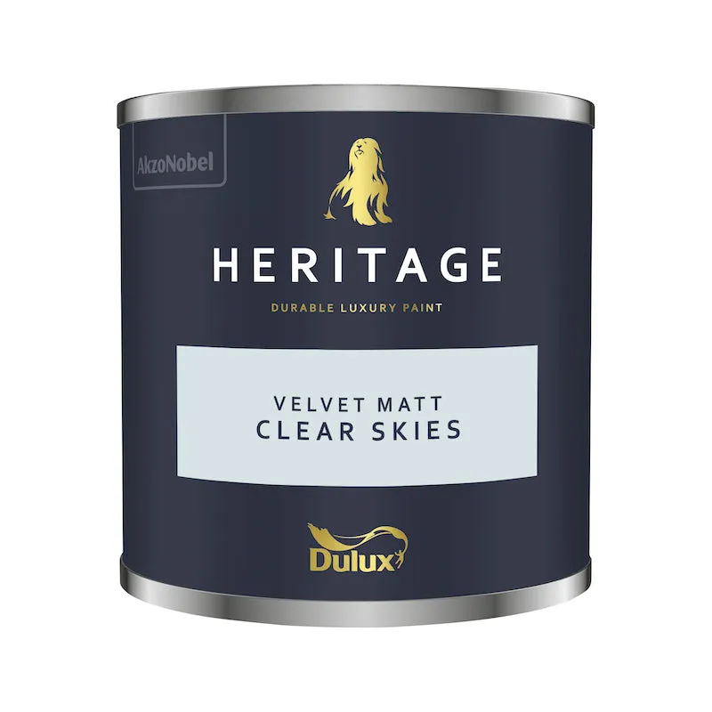 Dulux Heritage Matt Emulsion - Clear Skies