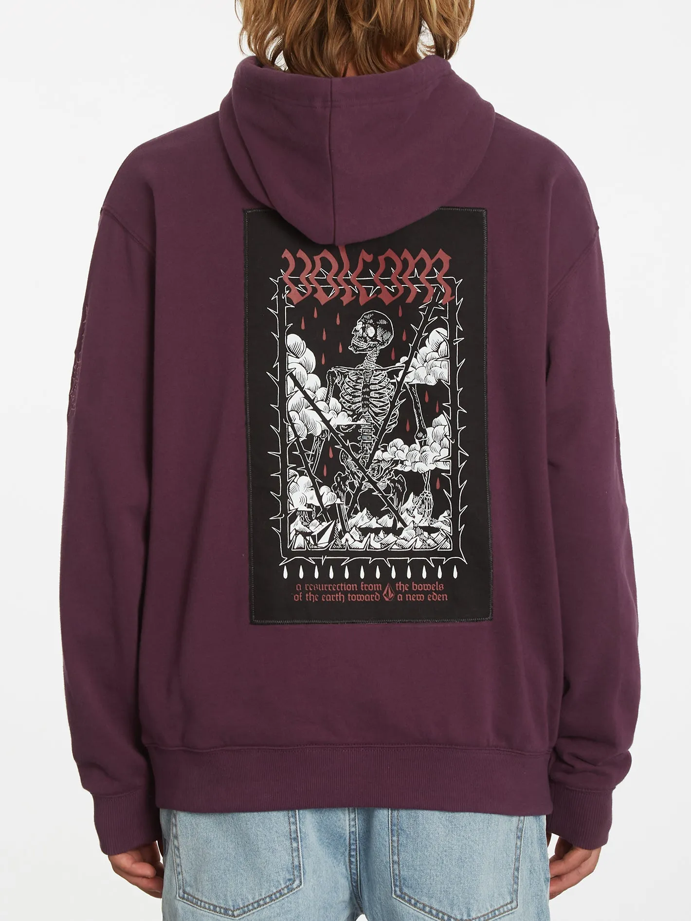 Featured Artist Vaderetro Pullover Hoodie - Mulberry