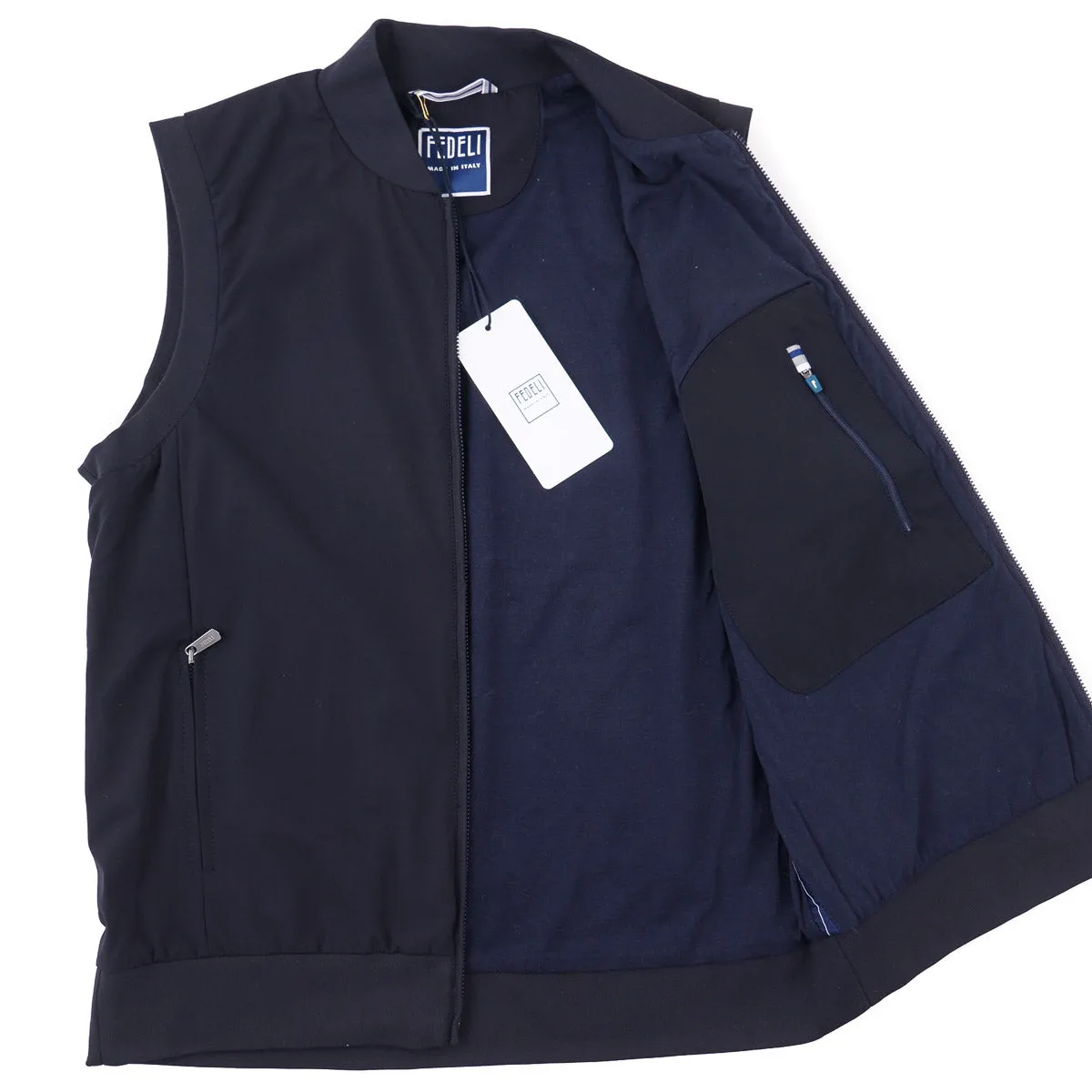 Fedeli 'Nylon Flex' Outerwear Vest