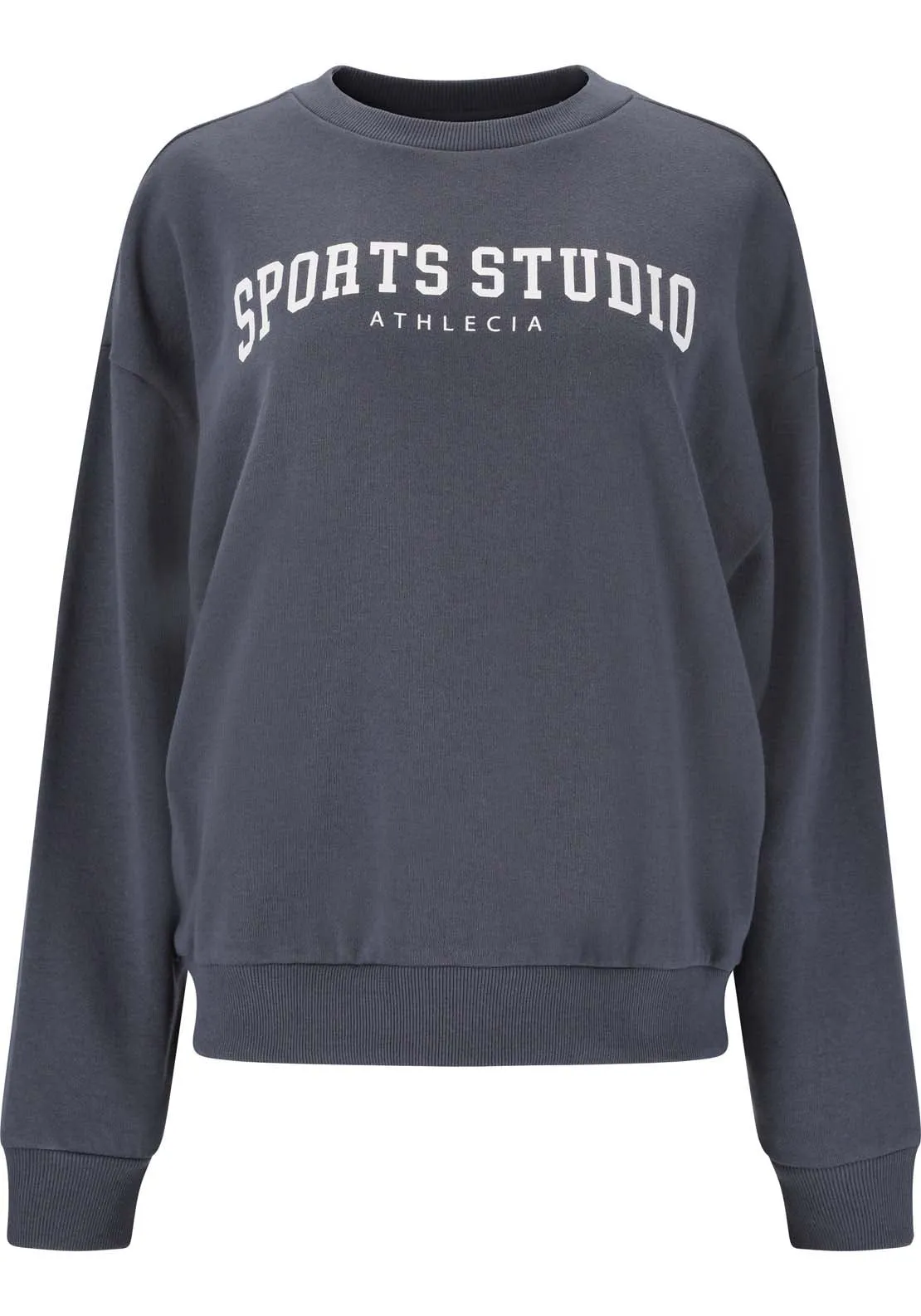 Giannis Sweatshirt With Crew Neck - Ombre Blue