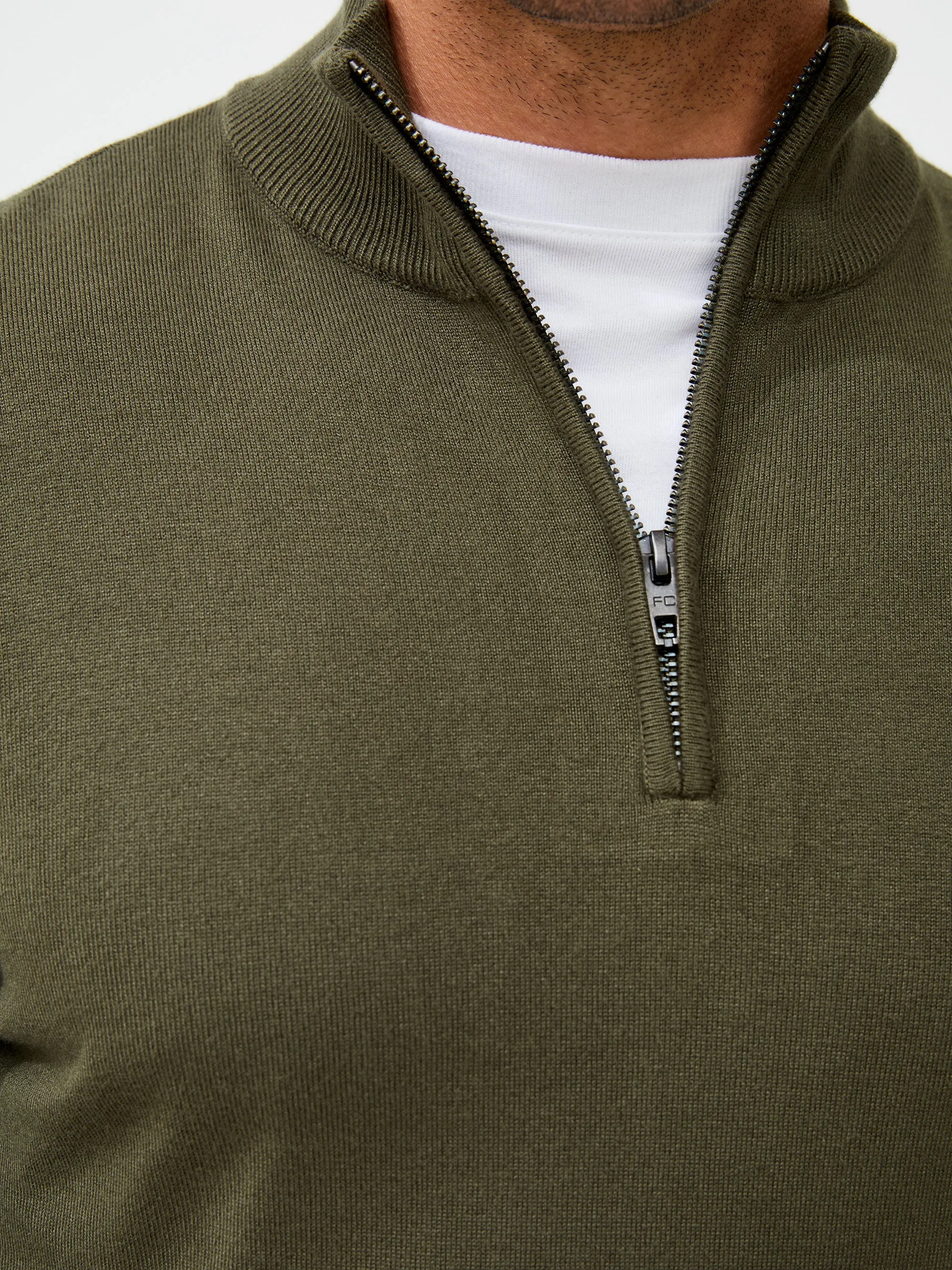 Half Zip Sweatshirt