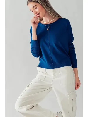 Heidi Soft Knit Round Neck Sweater