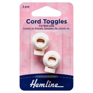 Hemline Cord Toggles