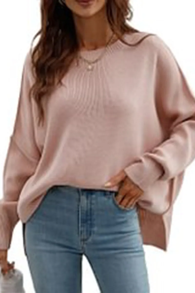 HWS1130 Luxe Layer Oversized Sweater