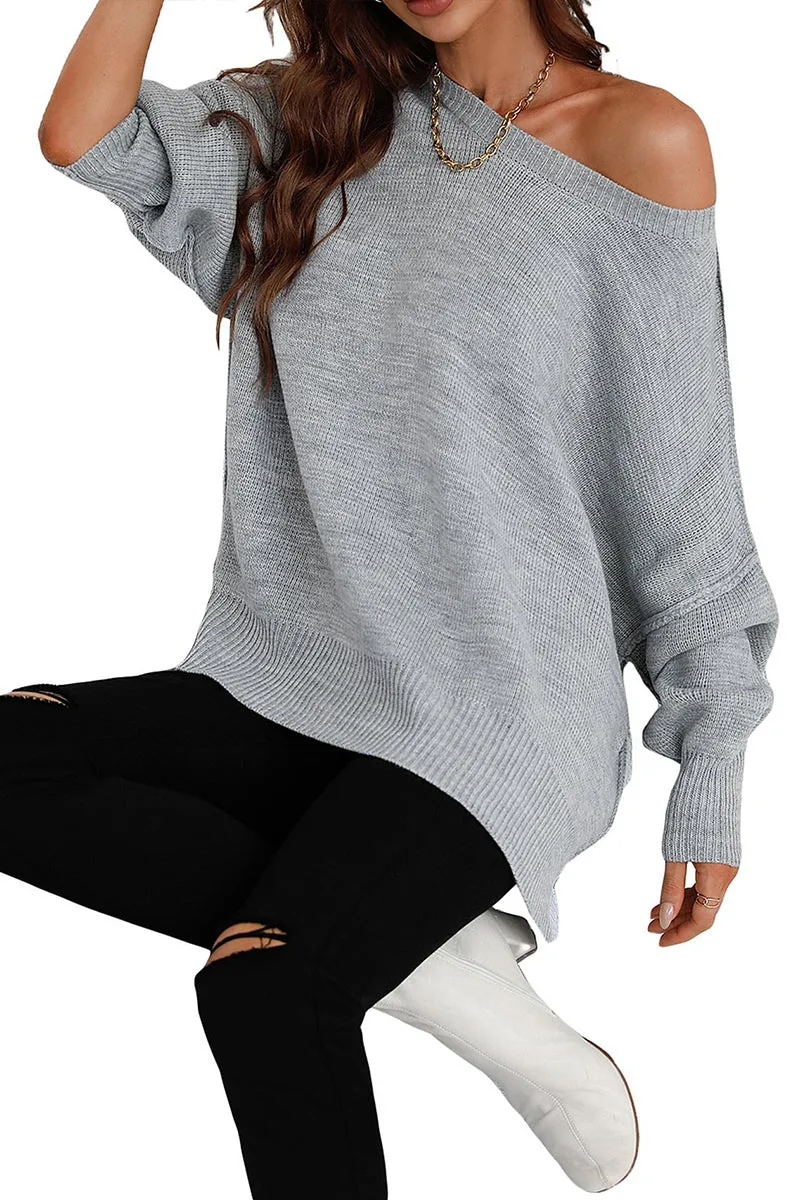 HWS1130 Luxe Layer Oversized Sweater