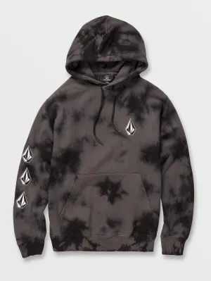 Iconic Stone Plus Pullover Hoodie - Black