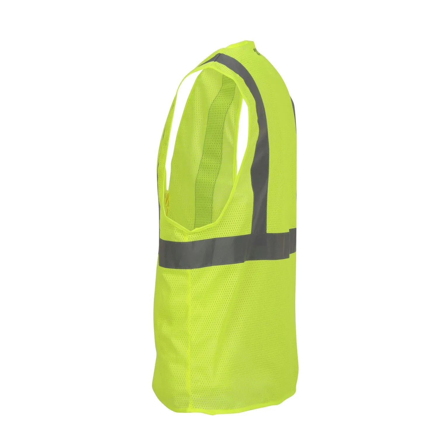 Job Sight Class 2 Zip-Up Mesh Vest