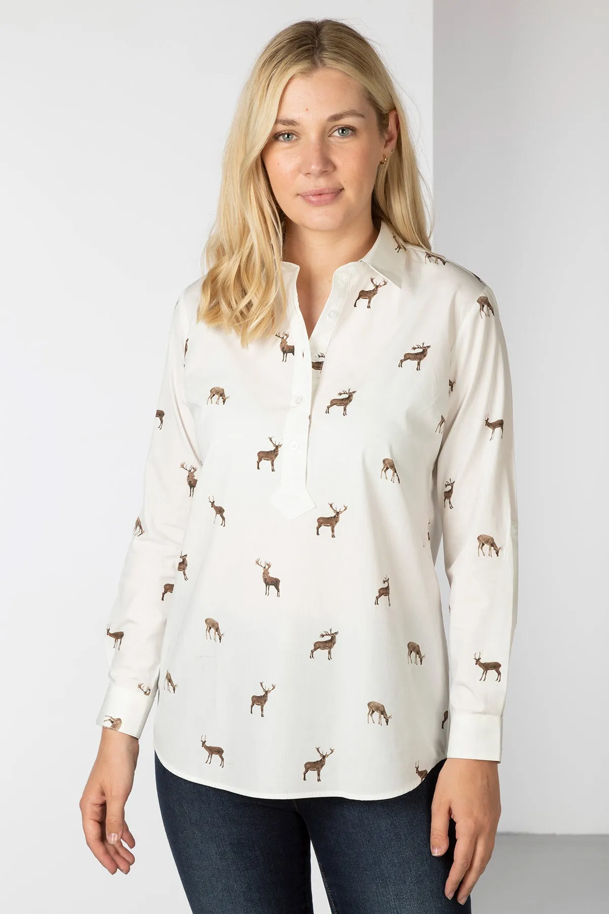 Ladies Printed Overhead Shirt - Wistow II