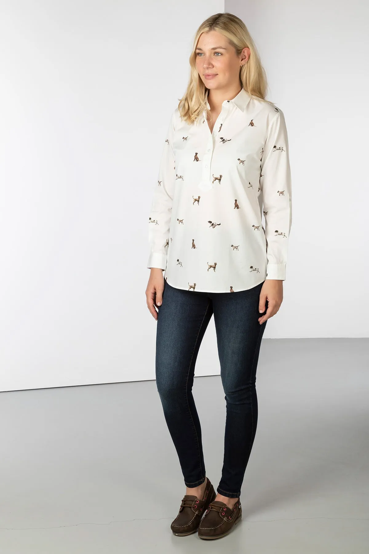 Ladies Printed Overhead Shirt - Wistow II