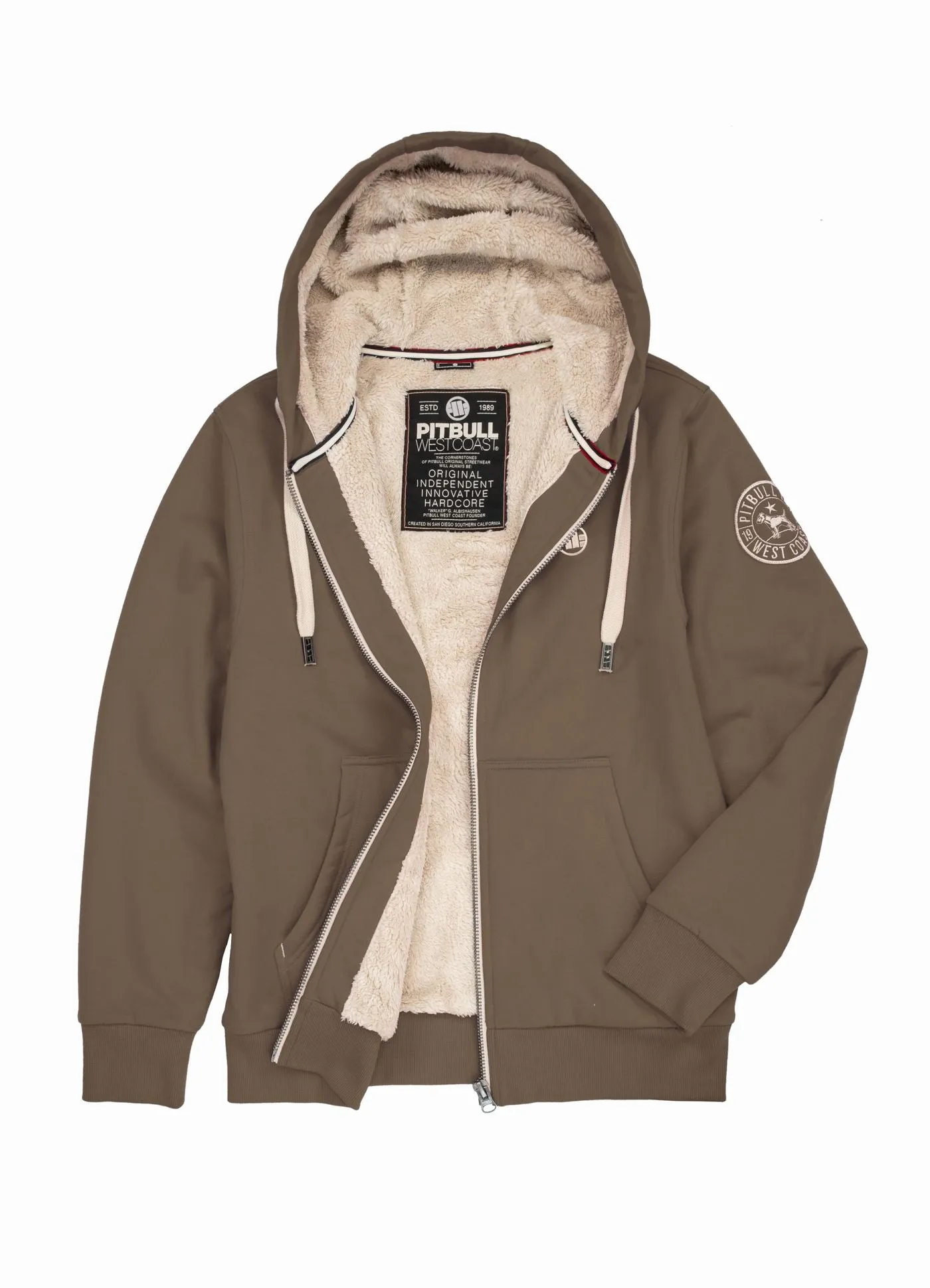 Men's Zip-up hoodie Sherpa Ruffin II