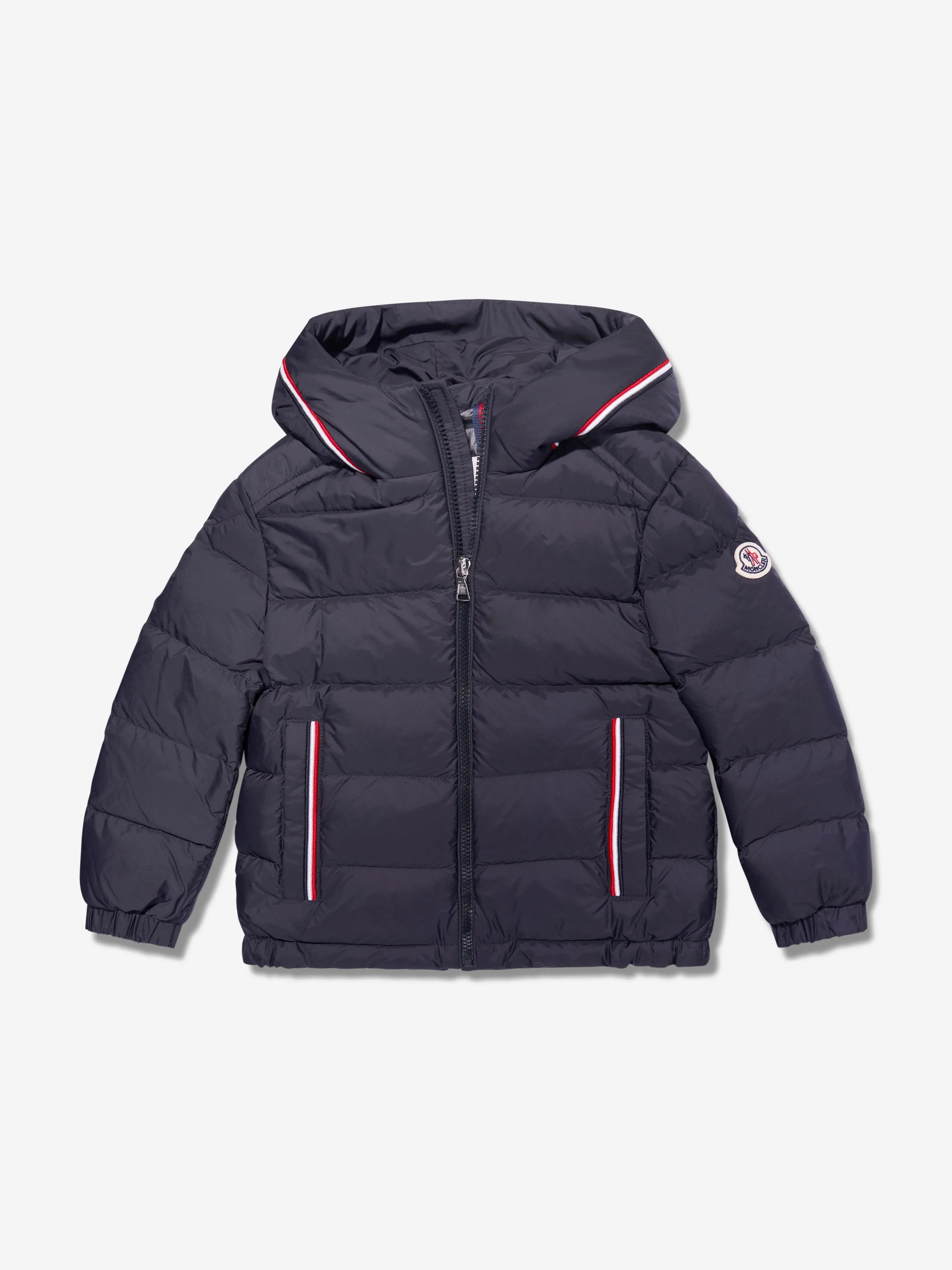 Moncler Enfant Boys Down Padded Merary Jacket in Navy