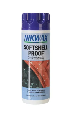 Nikwax SoftShell Proof - for fleece bonded coats - 300ml