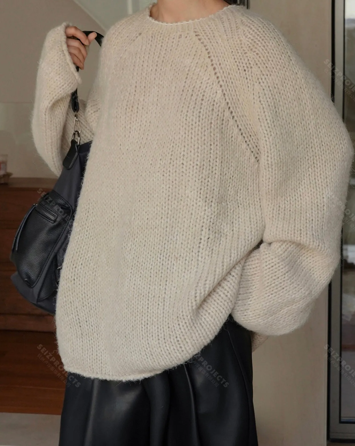 Olivia Oversized Knit Sweater