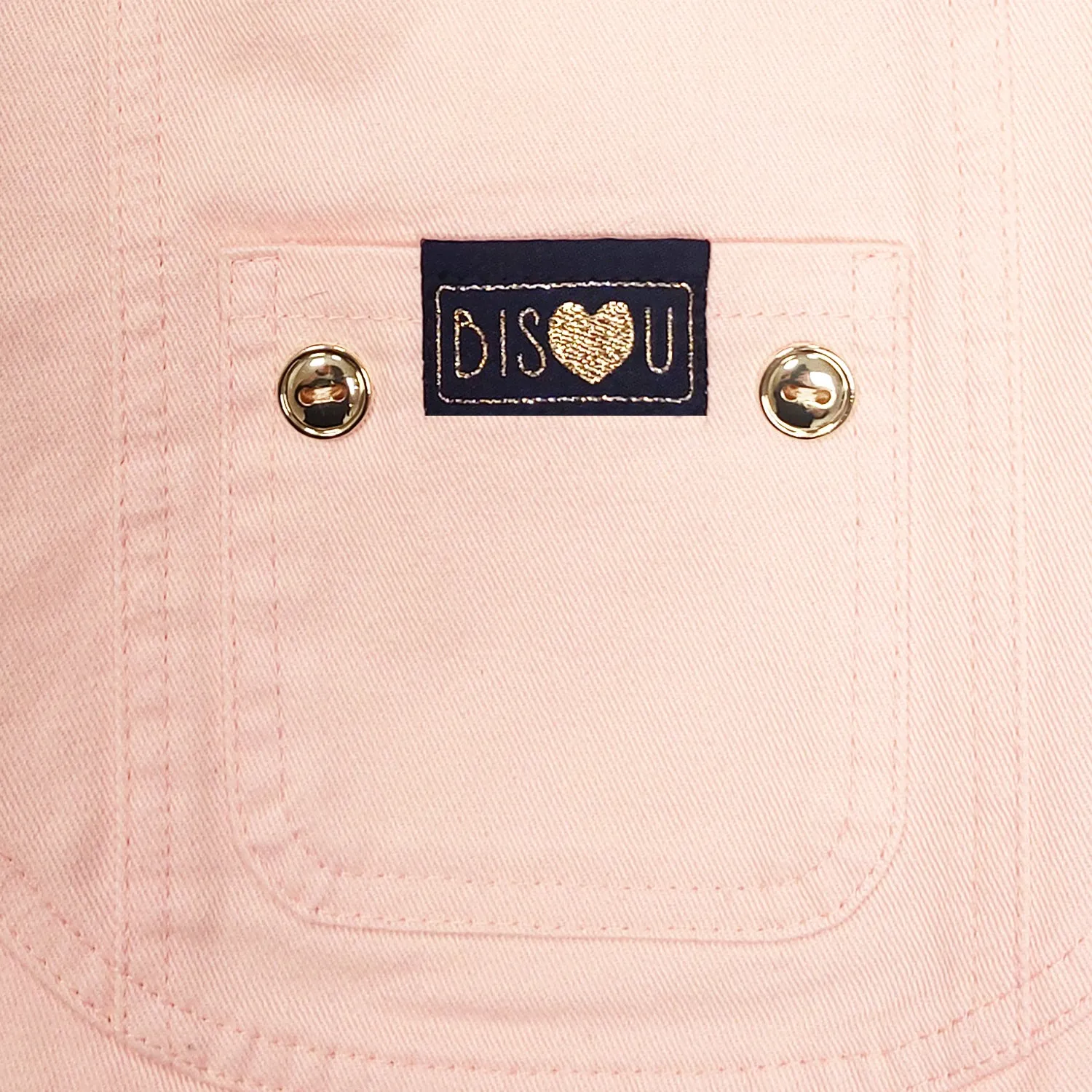 pink denim jacket (includes frenchie sizes) - low stock