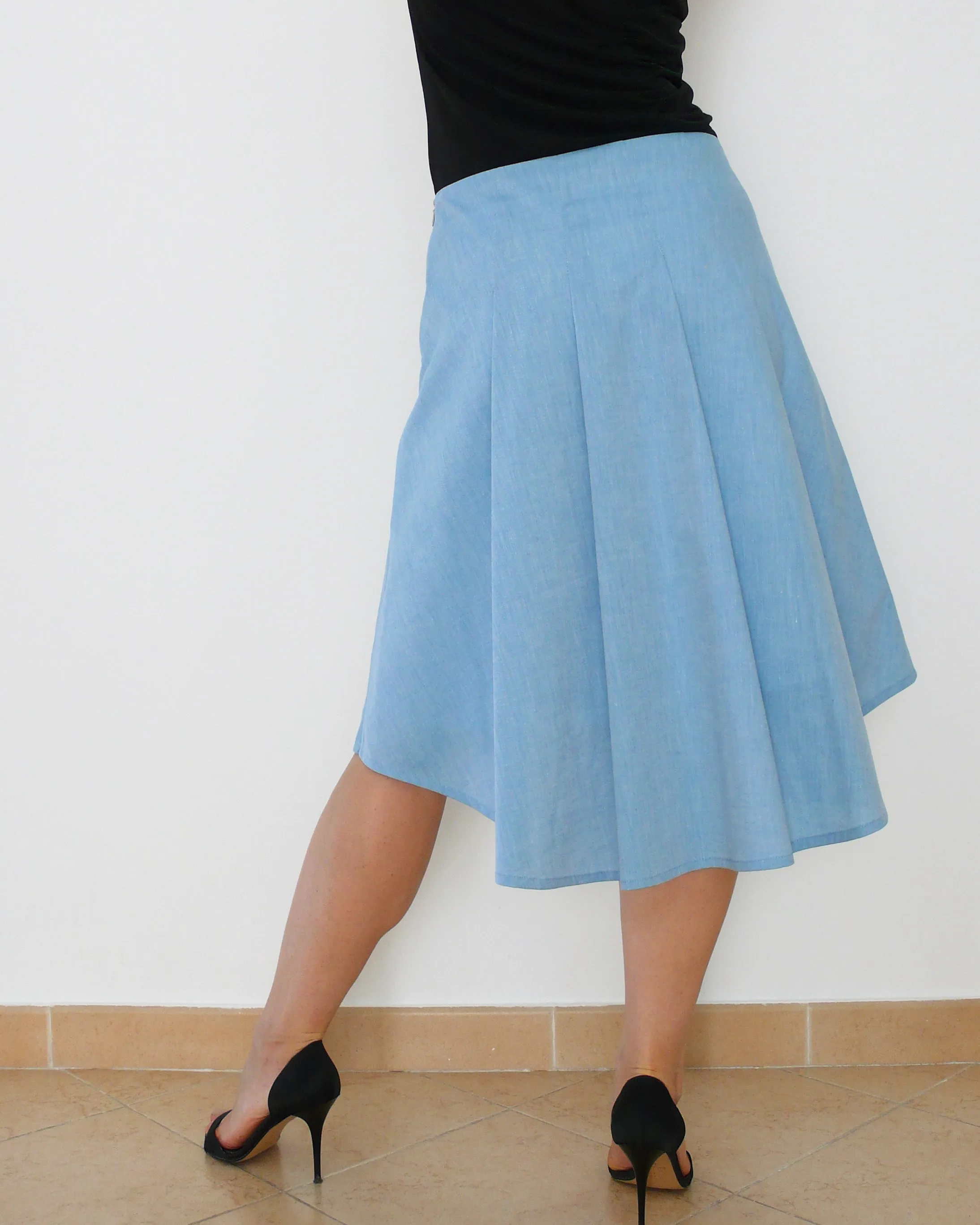 Pleated Skirt Sewing Pattern N.40