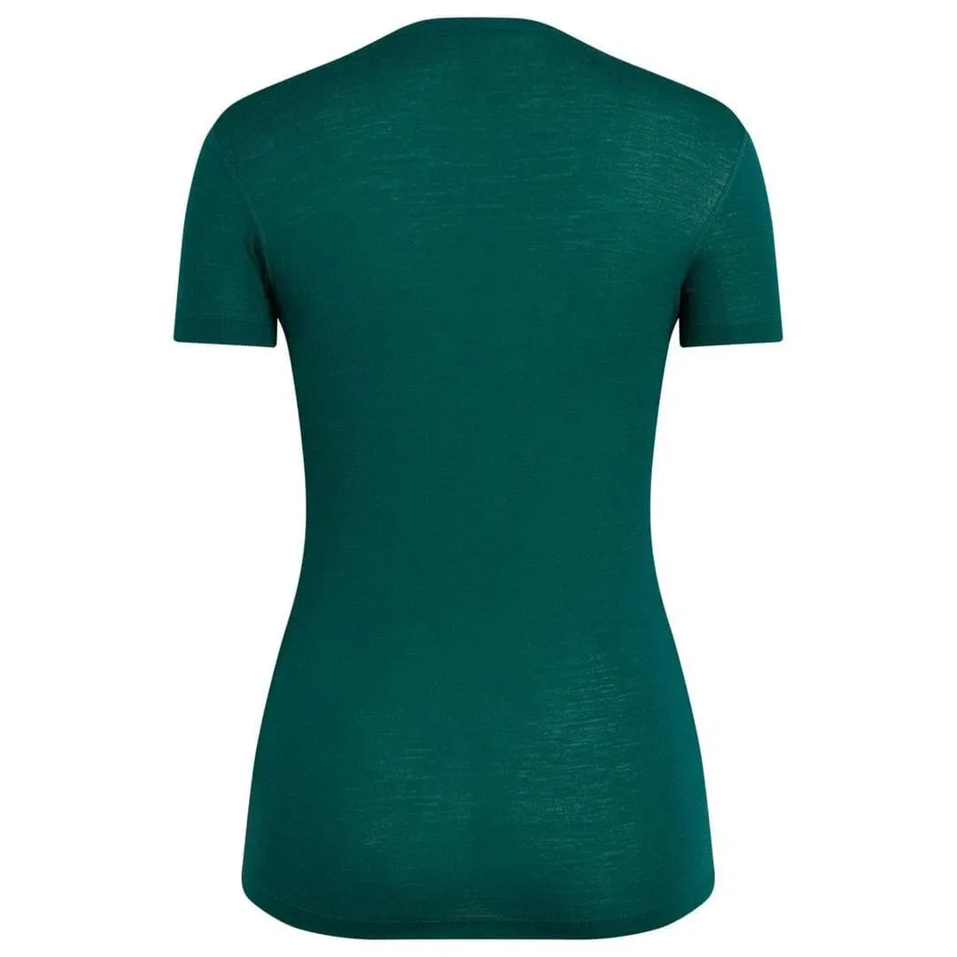 RAPHA Women Merino Base Layer short sleeve - Green