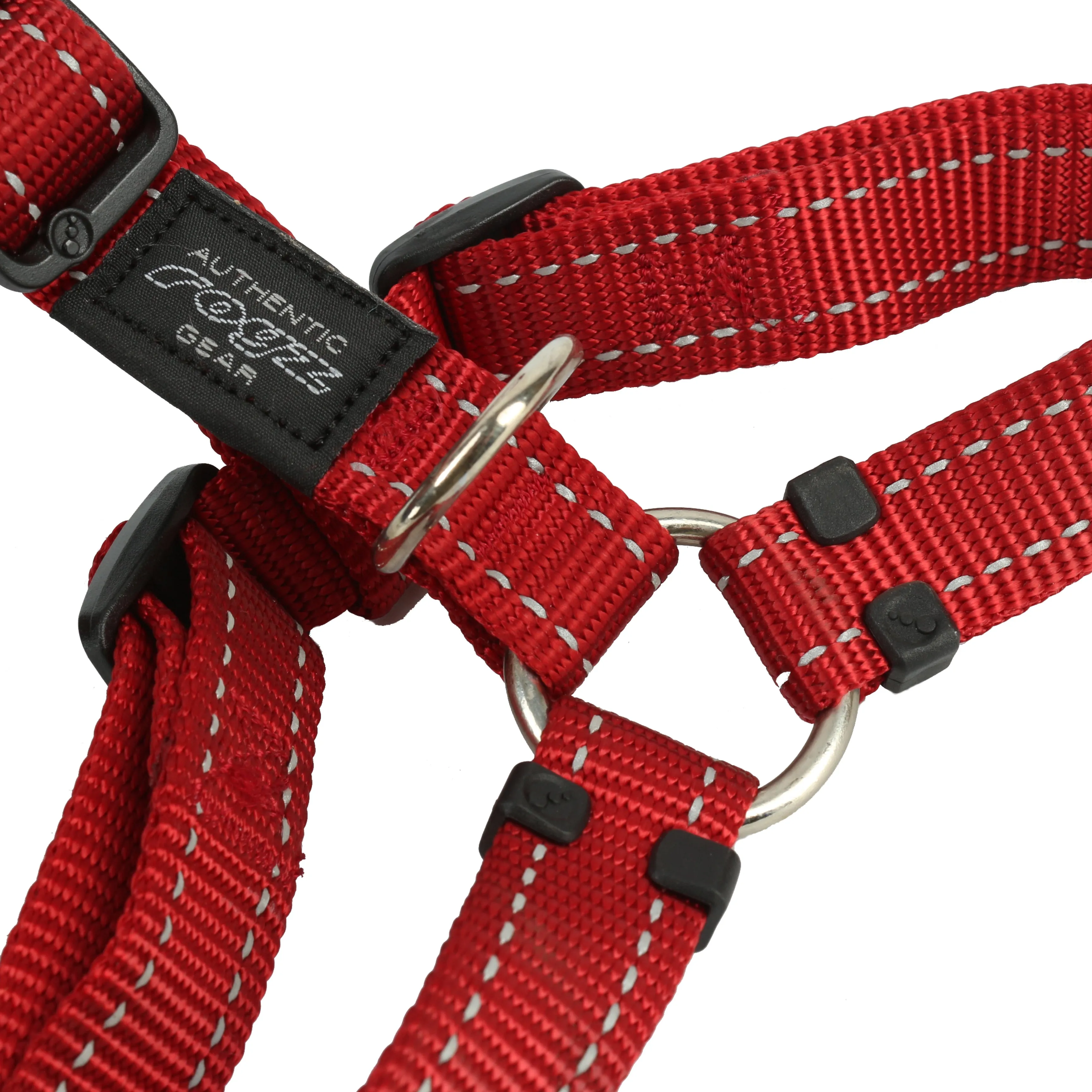 Rogz Classic Reflective Harness Red