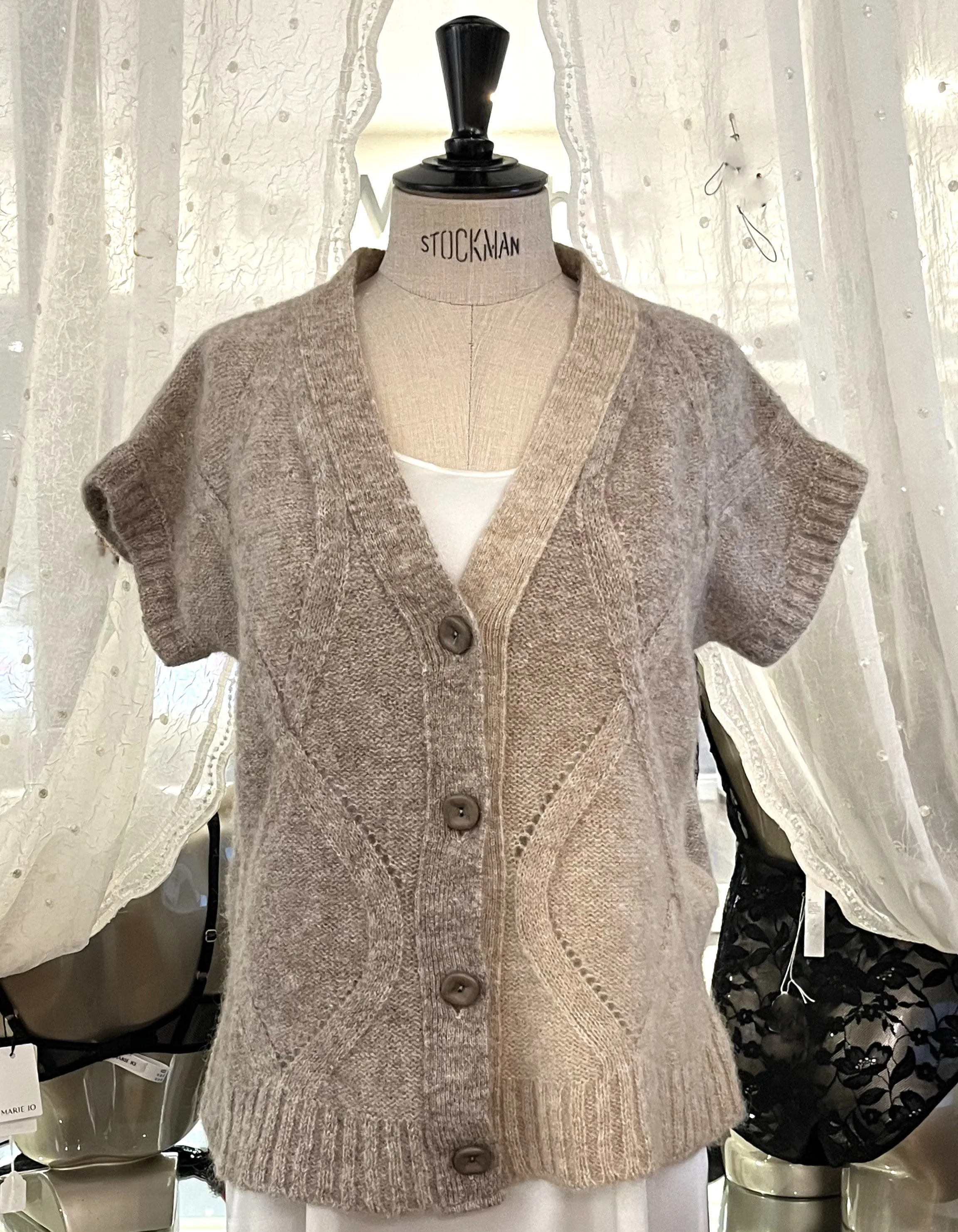 SALE Alpaca Bedjacket (In stock, 3-day dispatch)