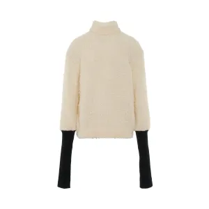 Sheep Wannabe Knit Pullover in White