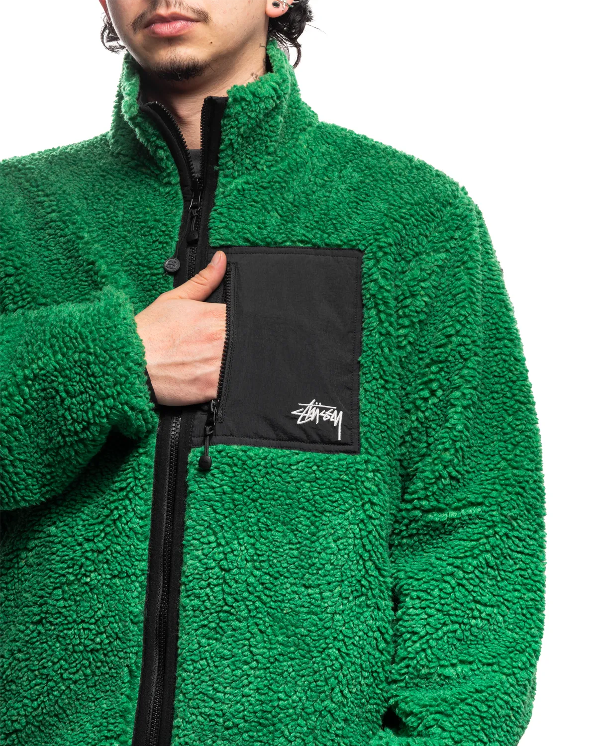 Sherpa Reversible Jacket Green