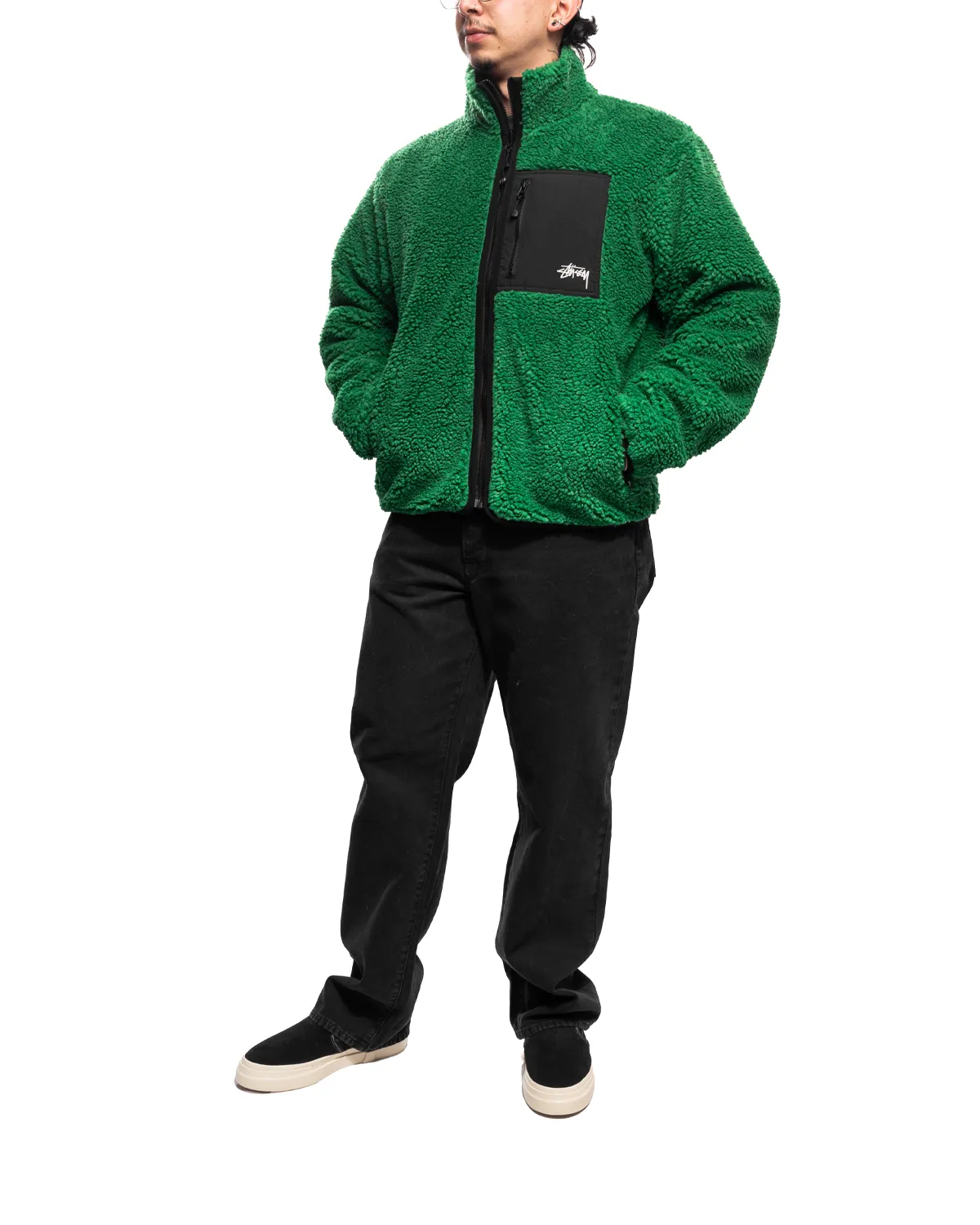 Sherpa Reversible Jacket Green