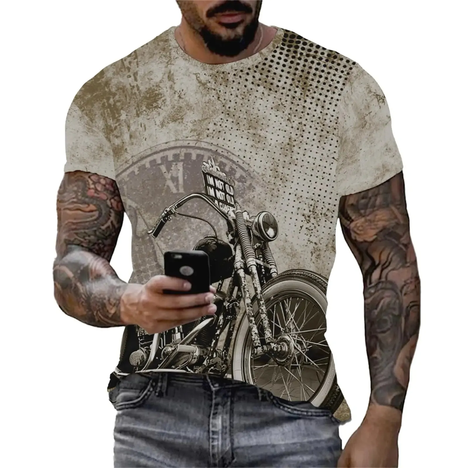 Short Sleeve Clothing Casual Stylish Streetwear