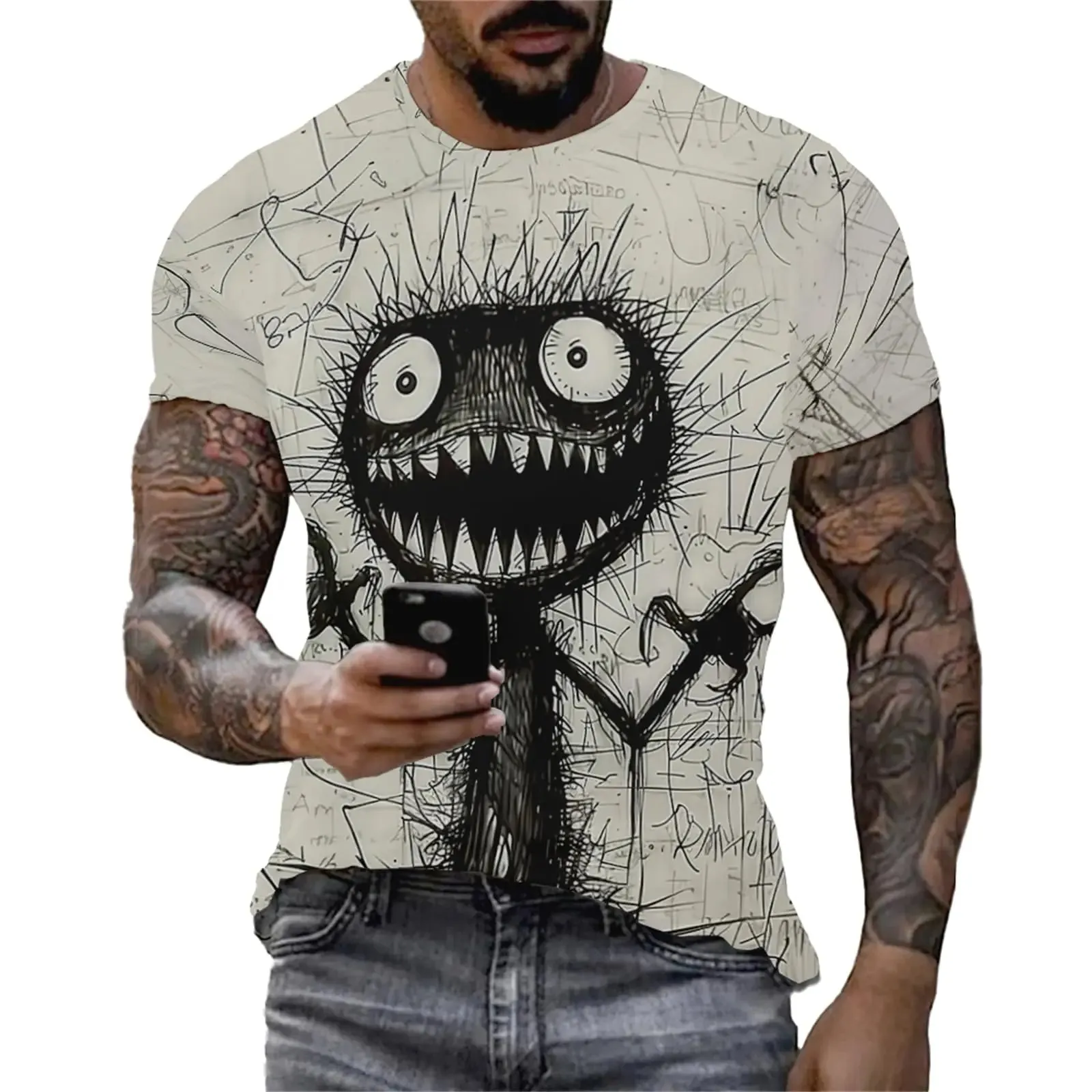 Short Sleeve Clothing Casual Stylish Streetwear