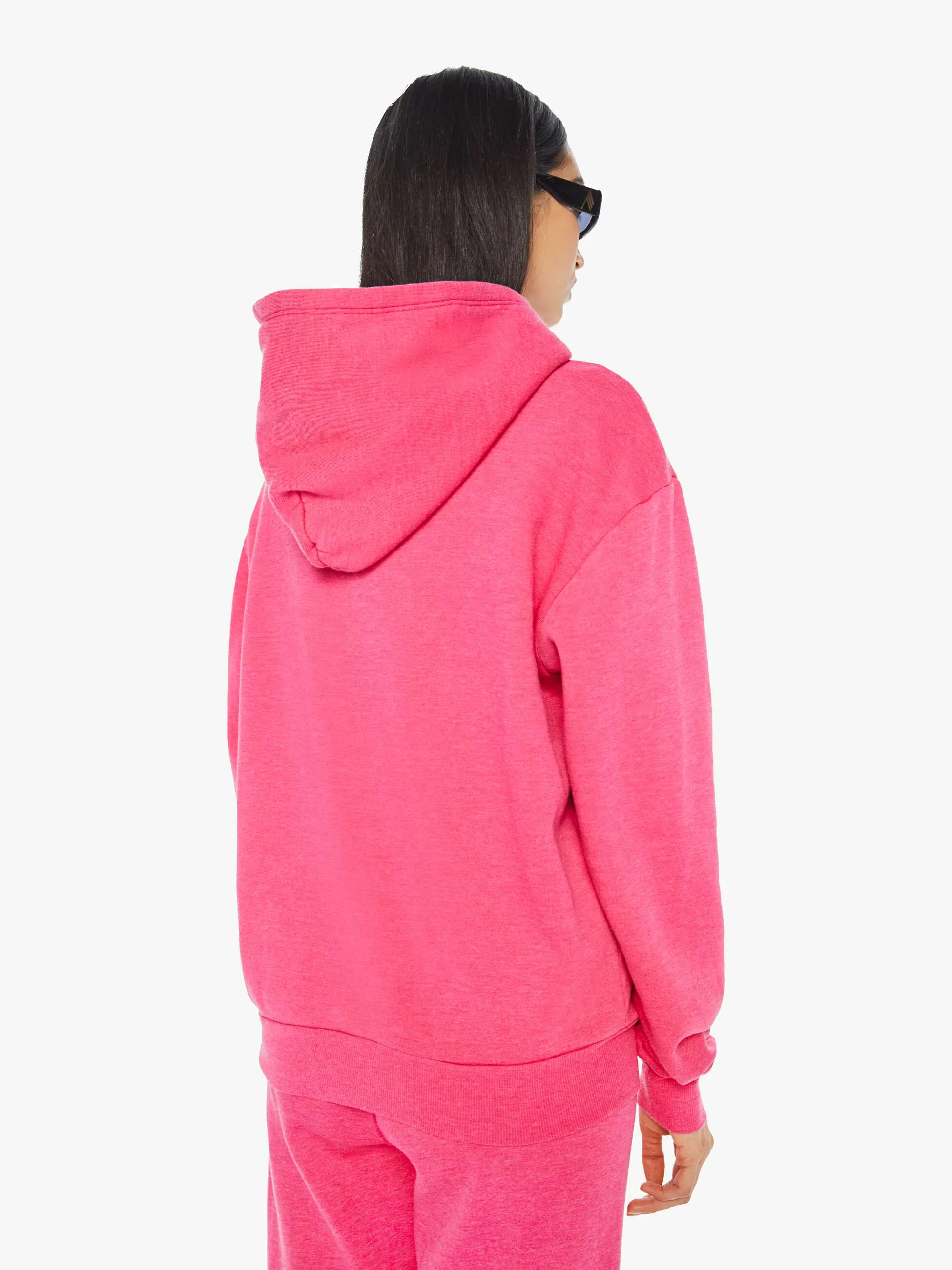 SPRWMN Heart Hoodie - Hot Pink