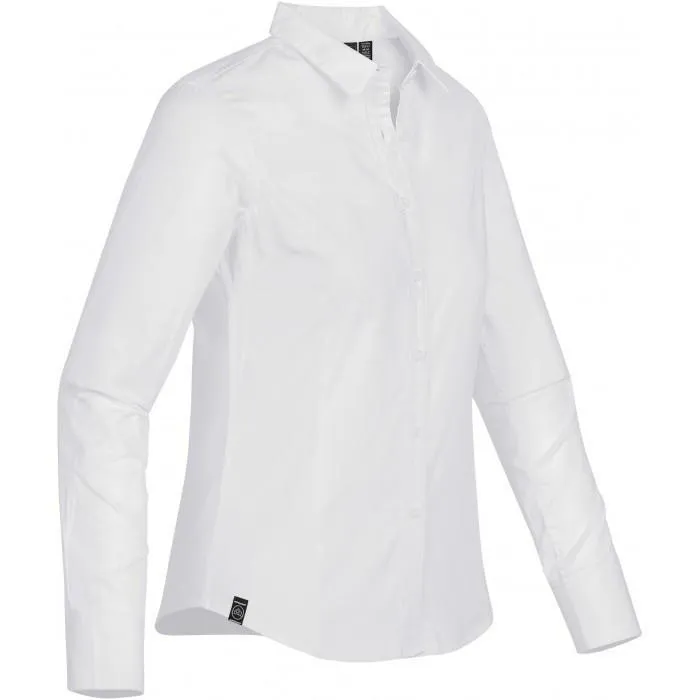 Stormtech Women's White Cannon Twill Shirt