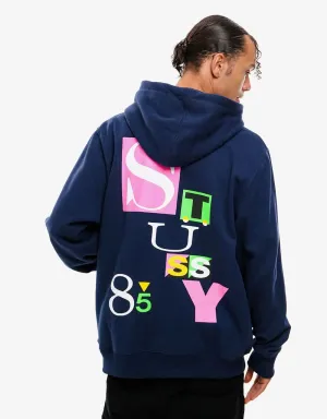 Stüssy Jorge Pullover Hoodie - Navy