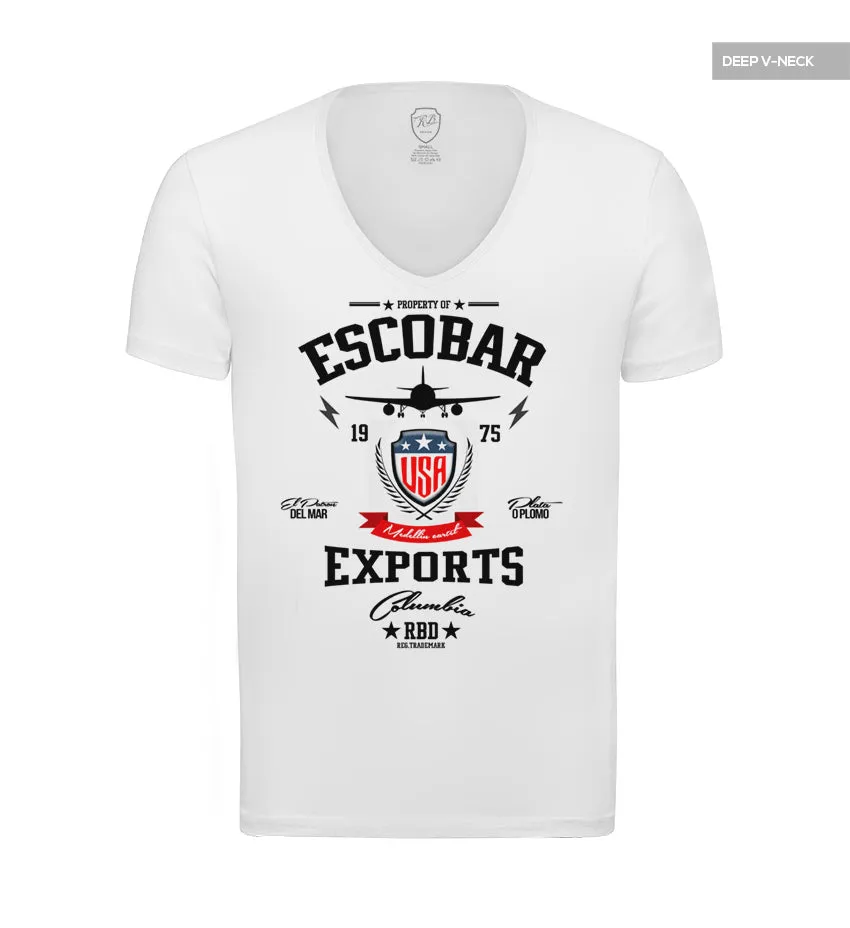 Stylish Men's Graphic T-shirt Property of Escobar Exports MD884