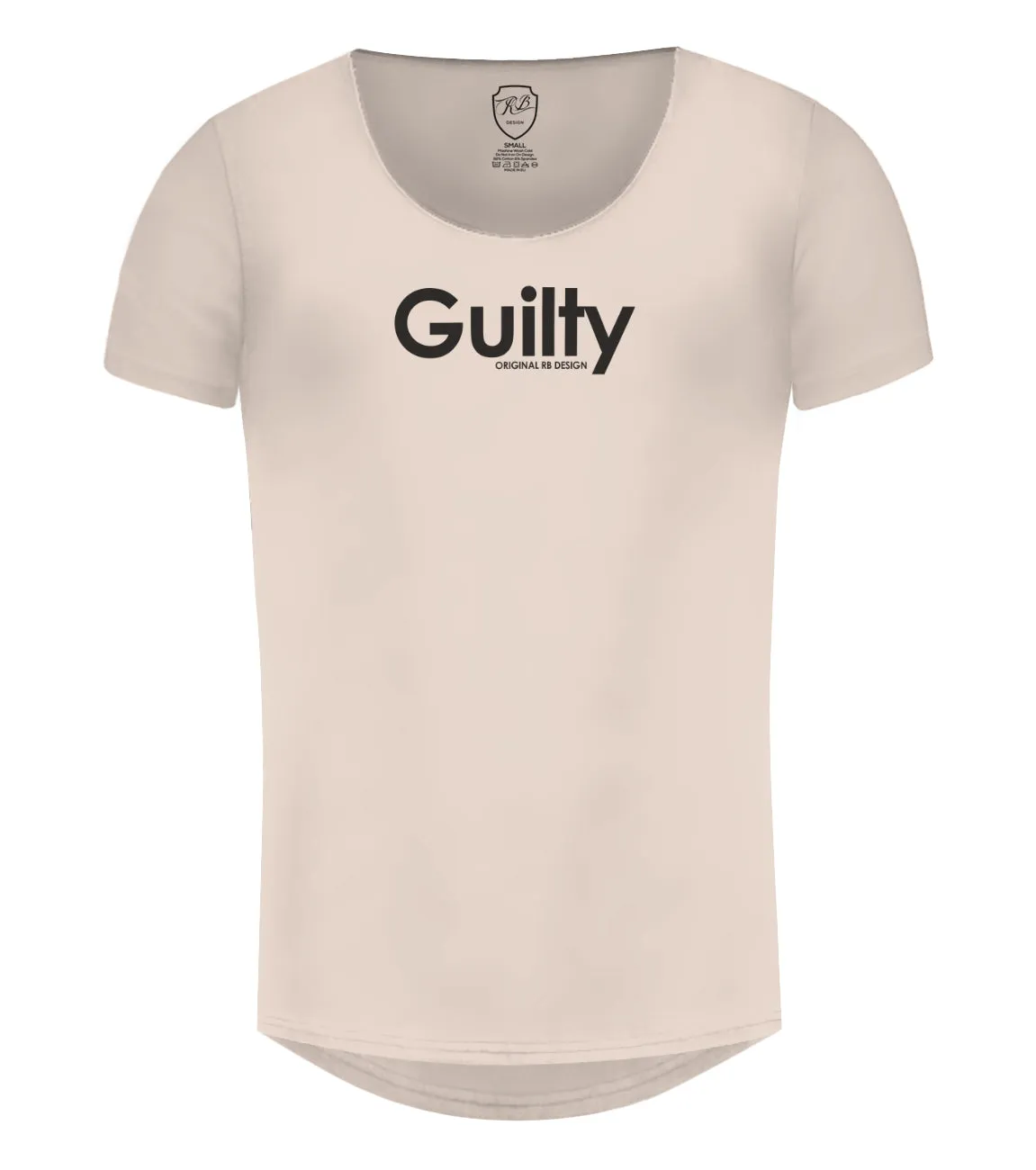 Stylish Men's T-shirt "Guilty" MD964