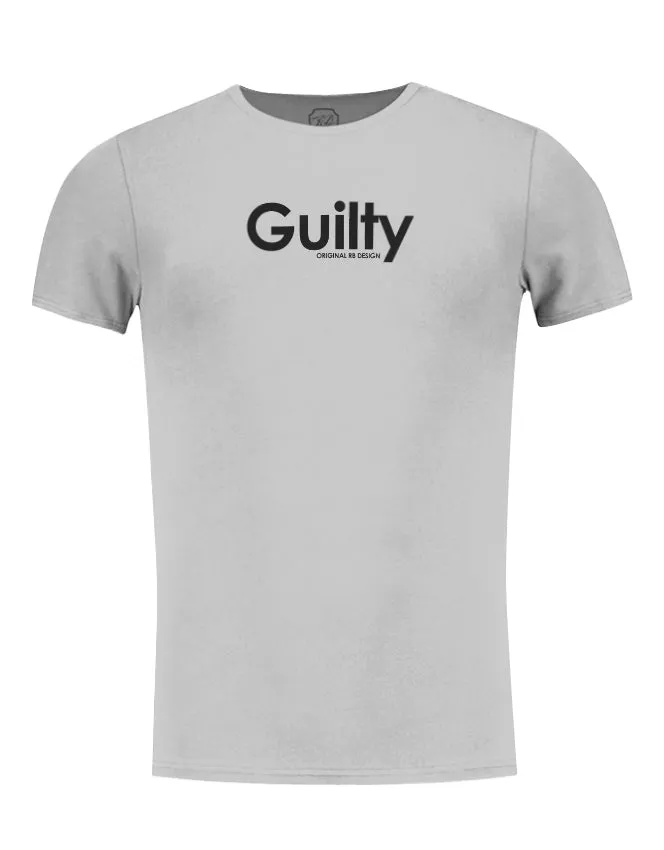 Stylish Men's T-shirt "Guilty" MD964