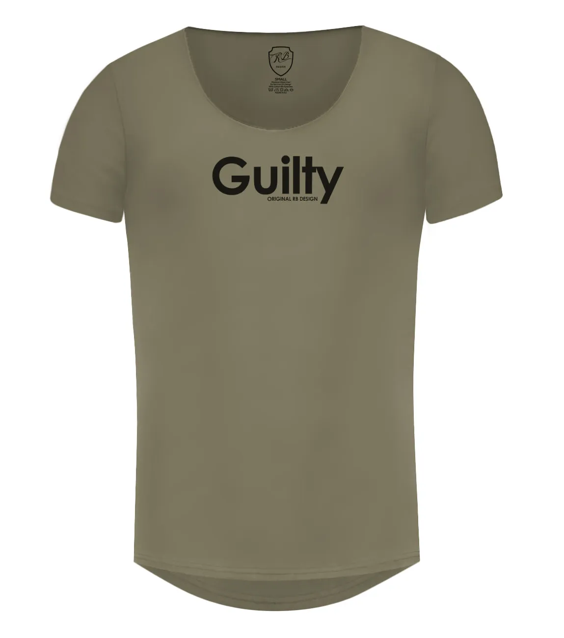 Stylish Men's T-shirt "Guilty" MD964