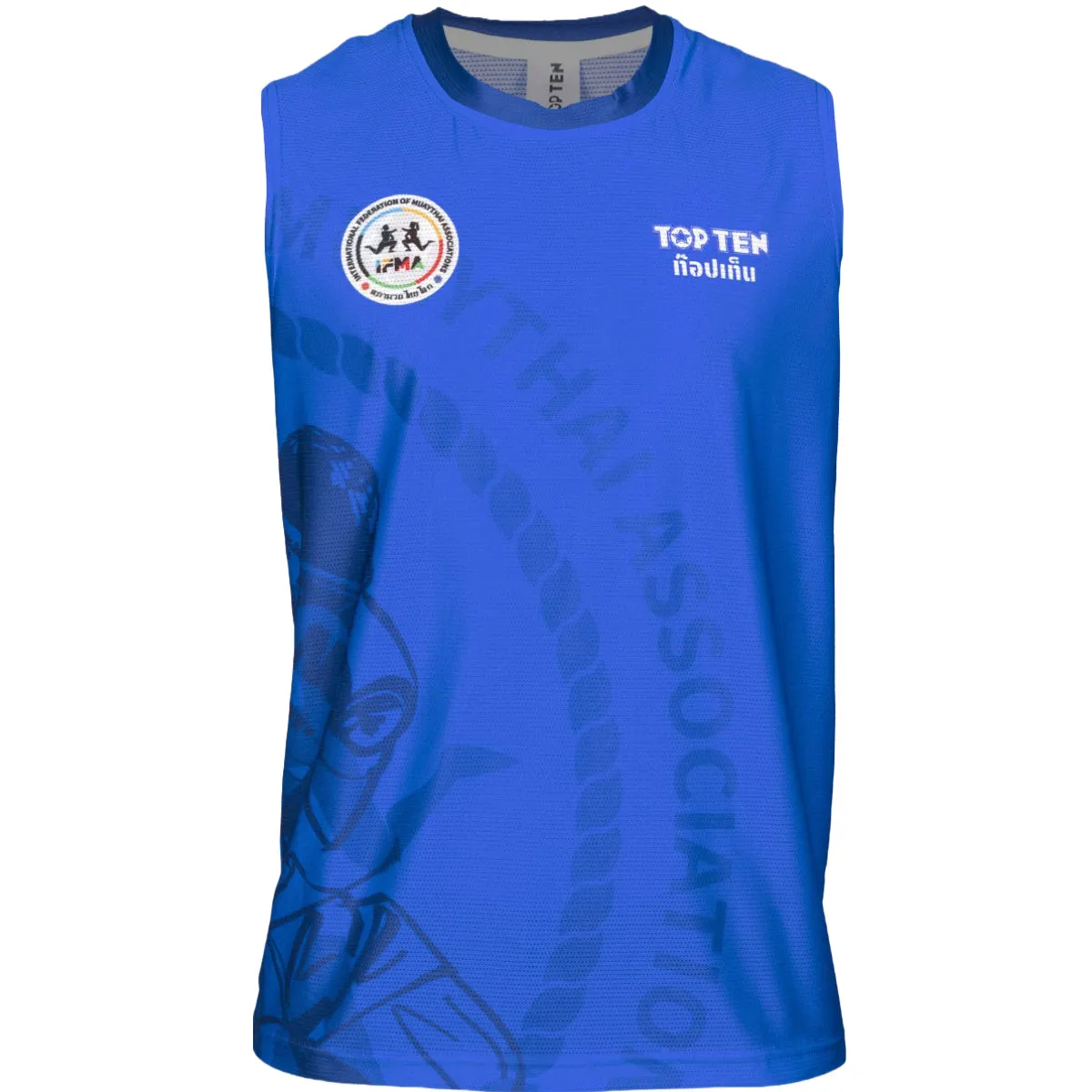 Top Ten Salamaa IFMA Tank Top Blue